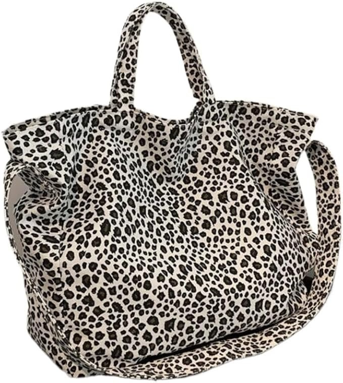 DOTITOY Single-shoulder Sag For Women Large-capacity Bag Leopard Print Tote Bags For Women Large ... | Amazon (US)