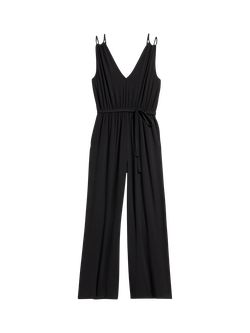 Sleeveless Double-Strap Ankle-Length Jumpsuit for Women | Old Navy (US)