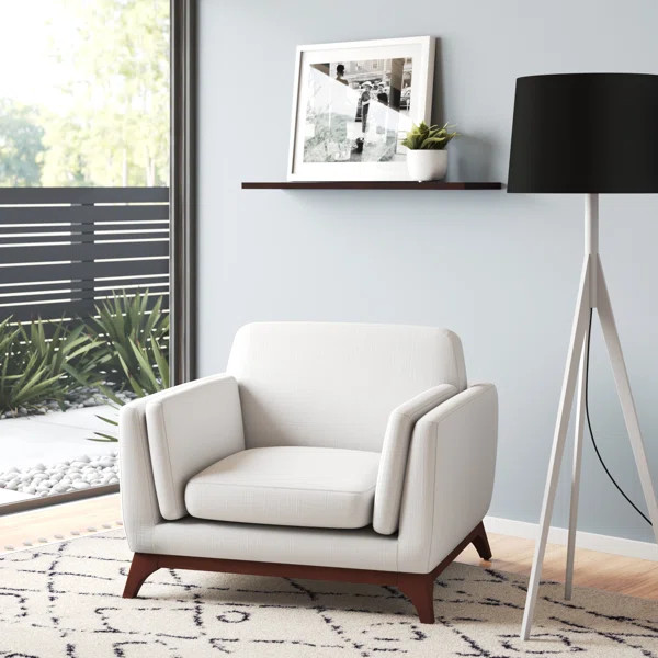 Bartouille Upholstered Fabric Armchair | Wayfair North America