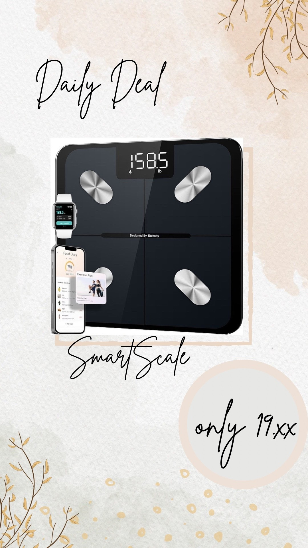 Smart scale with body weight, muscle mass, body fat and more! 

Amazon finds, best Amazon products, viral products, product recommendations, online shopping finds, beauty favorites, wellness products, mom finds, affordable finds, Amazon must haves, skincare favorites, home finds, everyday essentials, product reviews, honest reviews, trending products, budget friendly finds, lifestyle finds, shopping recommendations, products worth buying

lifestyle finds, mom life essentials, amazon finds, realistic mom life, everyday essentials, time saving products, busy mom routine, practical lifestyle products, home organization hacks, deals and steals shopping

#LTKSaleAlert #LTKHome #LTKvlog