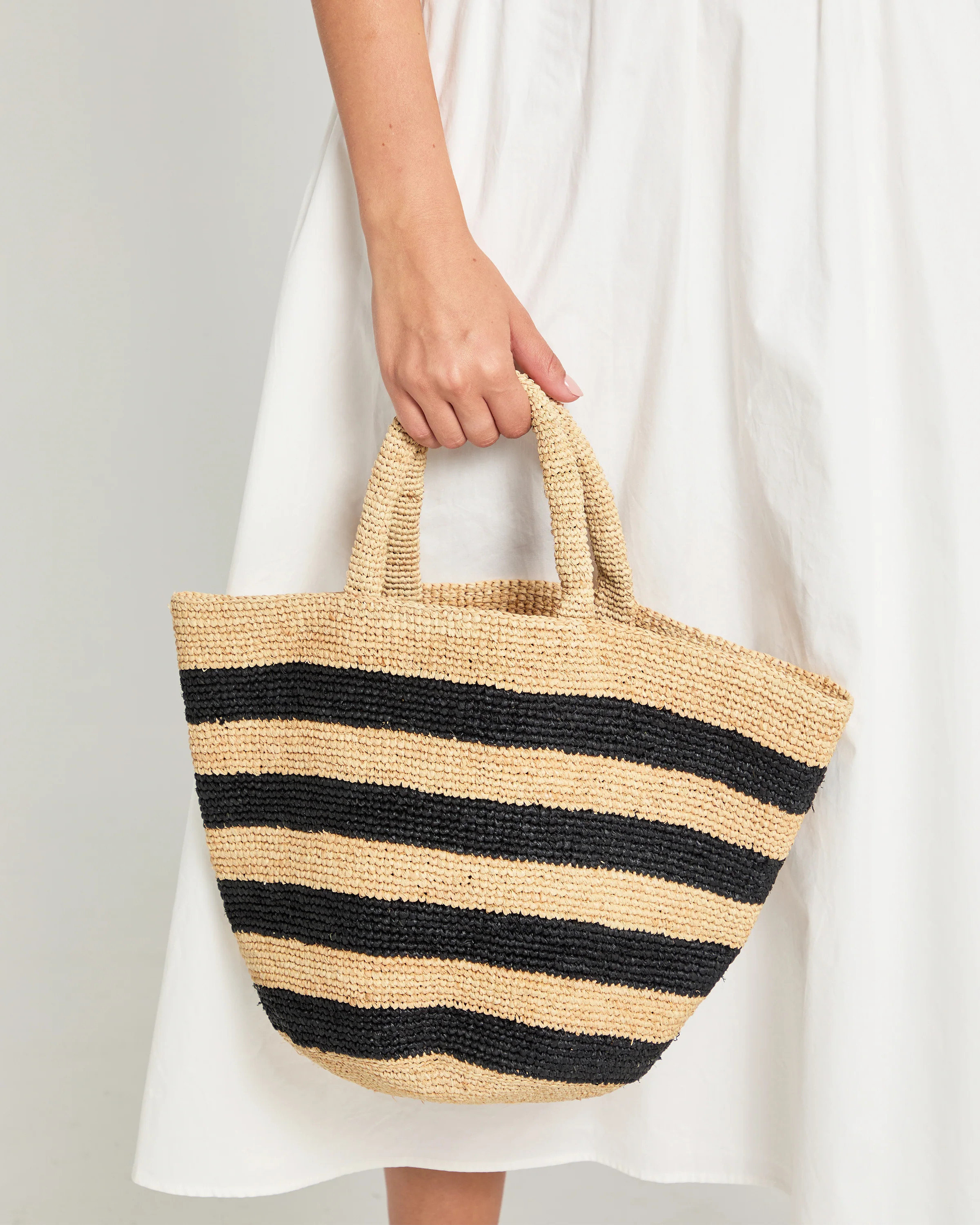 Catania Handmade Raffia Bag - NEUTRAL / OS | Few Moda