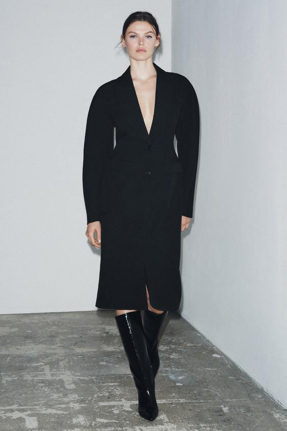 ZW COLLECTION FITTED COAT | Zara US