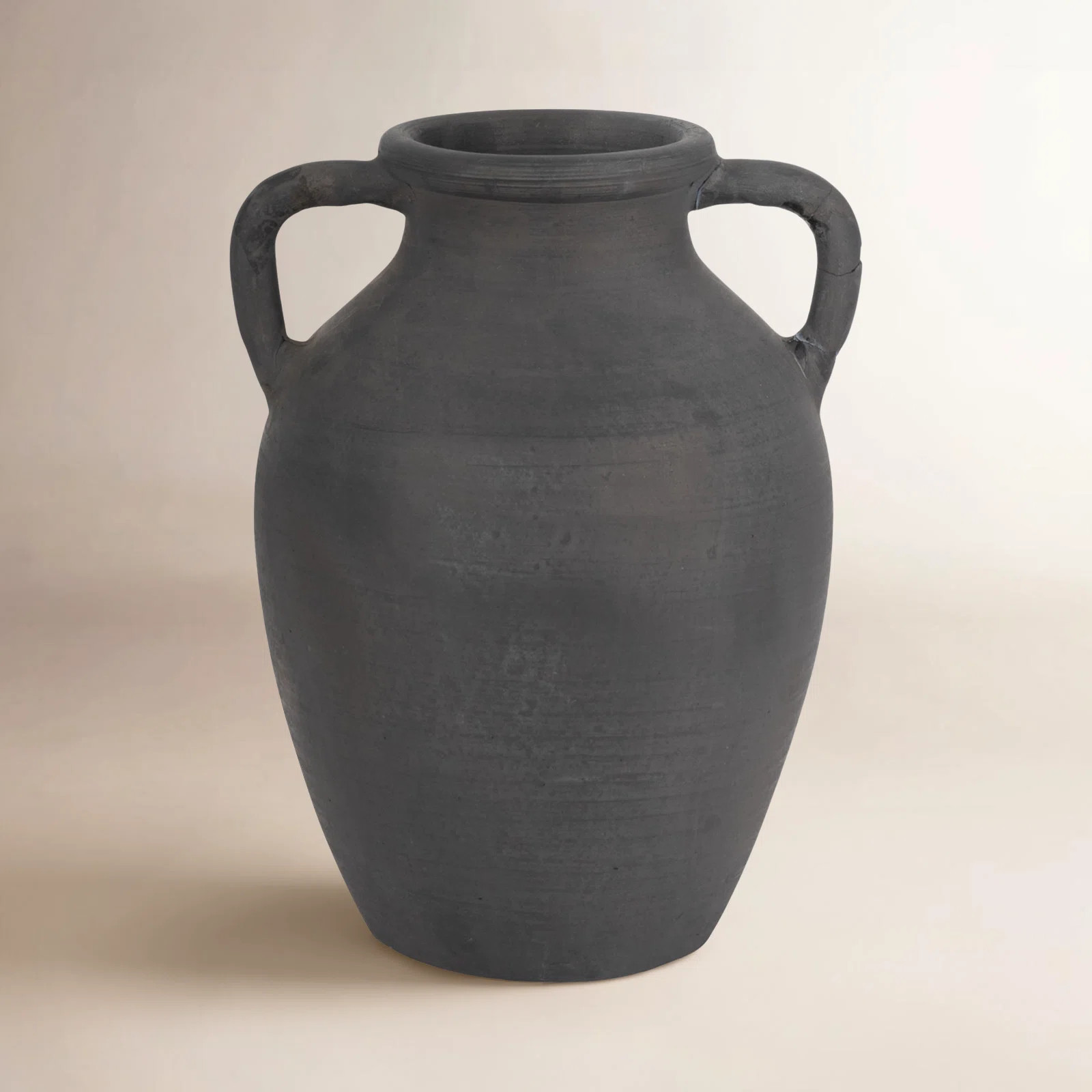 Ceramic Vase Handcrafted Double Handle Decorative Accent | Wayfair North America