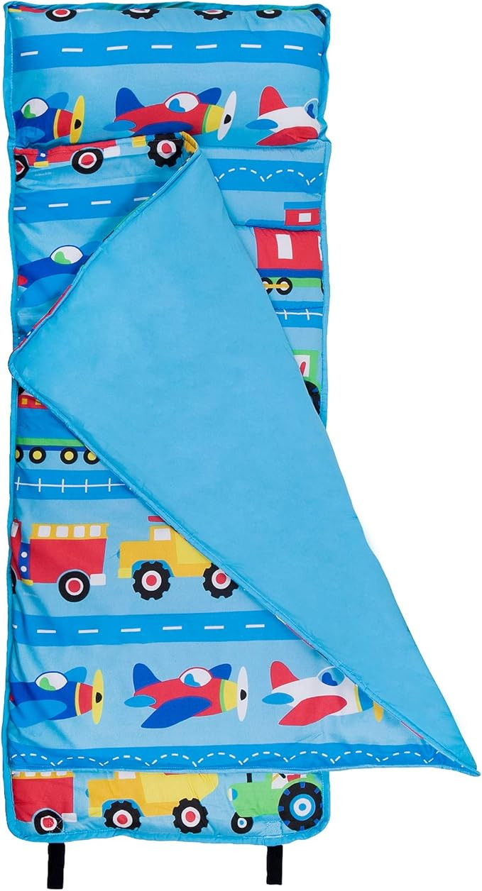 Wildkin Microfiber Nap Mat with Pillow for Toddler Boys and Girls,Measures 50 x 20 x 1.5 Inches,I... | Amazon (US)