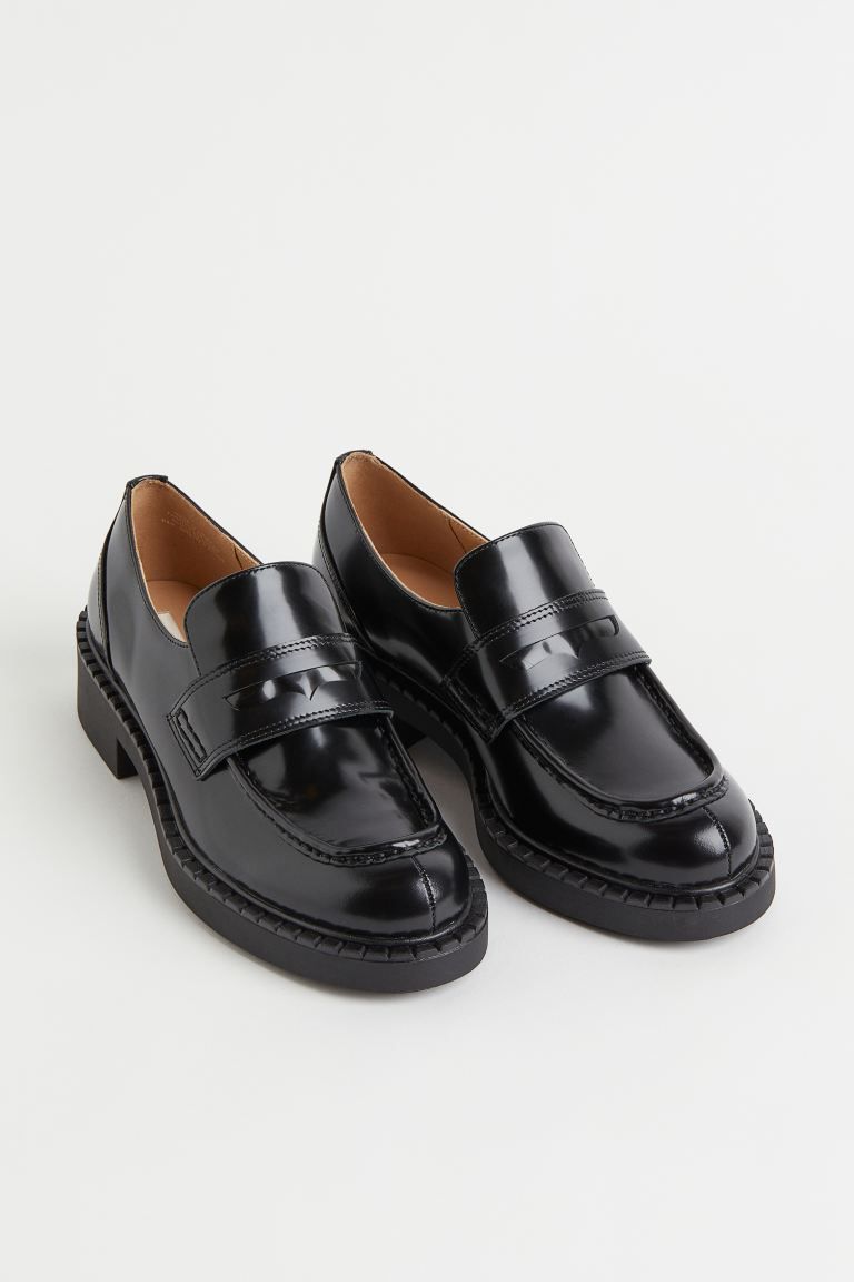 Patent Leather Loafers | H&M (US + CA)
