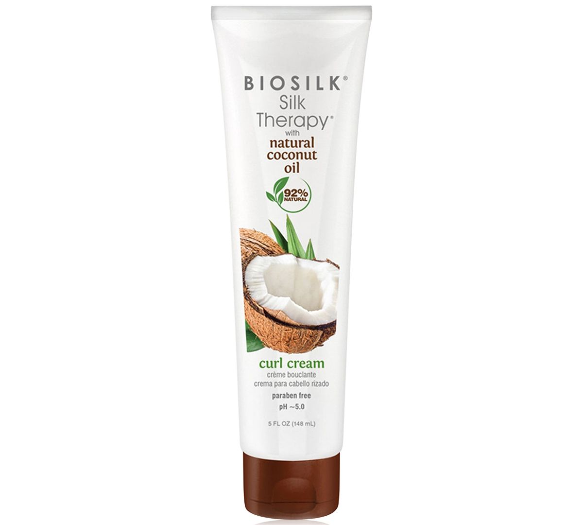 BioSilk Silk Therapy With Natural Coconut Oil Curl Cream, 5 oz, from Purebeauty Salon & Spa | Macys (US)
