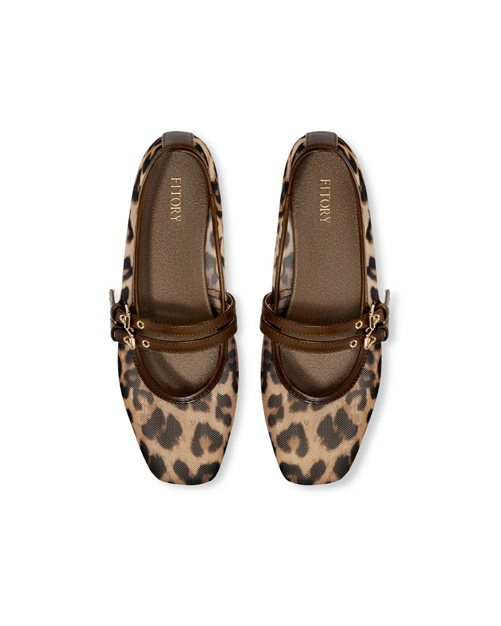 Magic | Square Toe Mary Jane Flats | Fitory Footwear US