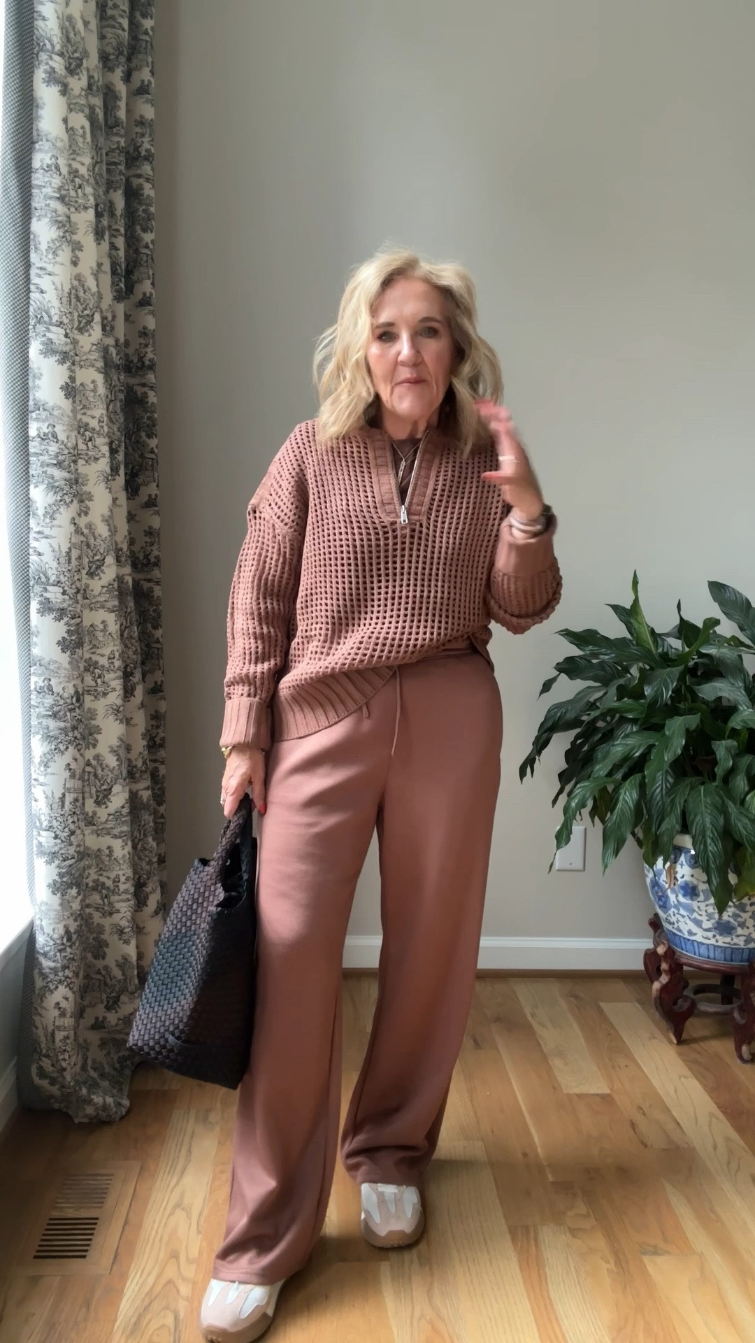New Amazon two-piece set. I’m wearing a size medium. In the tea underneath I’m wearing a size extra large.

Travel outfit, lounge outfit, Amazon two piece set

#LTKFindsUnder50 #LTKTravel #LTKOver40