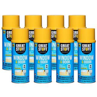 12 oz. Window and Door Insulating Spray Foam Sealant (8 Pack) | The Home Depot