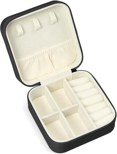 SLOZO Travel Jewelry Case, Travel Jewelry Box, Mini Jewelry Travel Case, Jewelry Organizer Case, ... | Amazon (US)