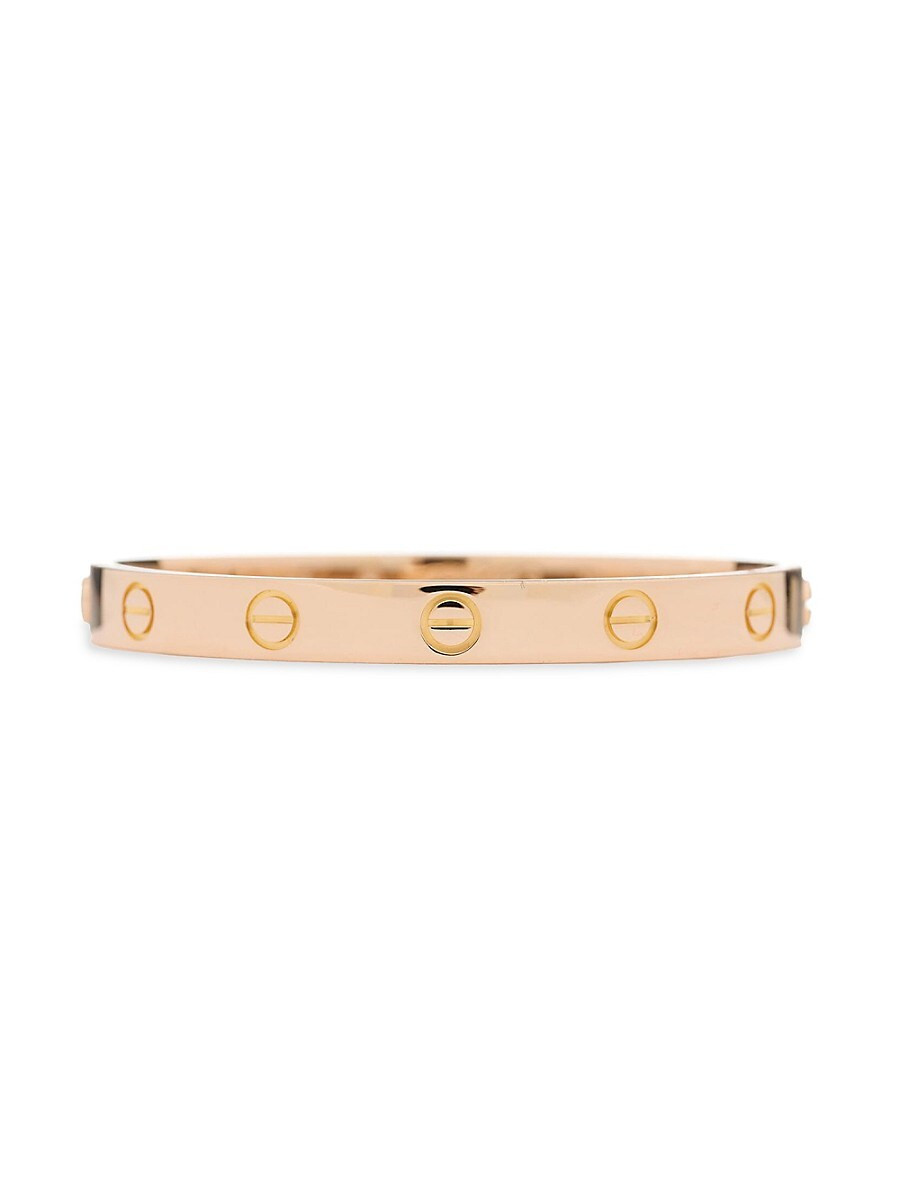 Cartier Women's LOVE 18K Yellow Gold Bangle Bracelet | Saks Fifth Avenue OFF 5TH