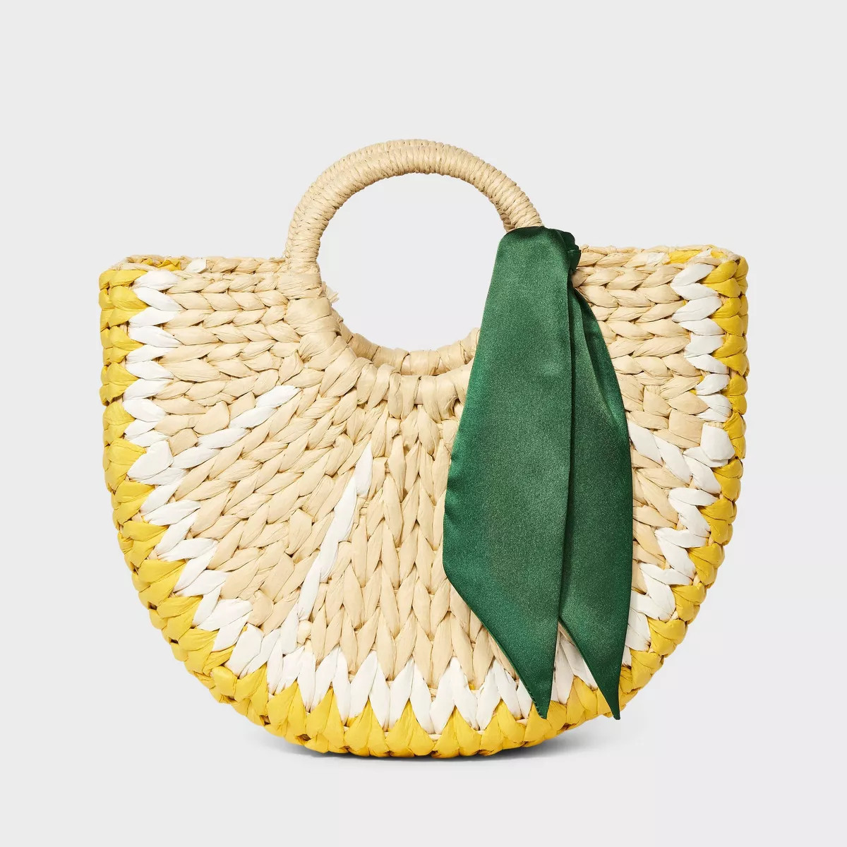 Straw Lemon Handbag - A New Day™ | Target