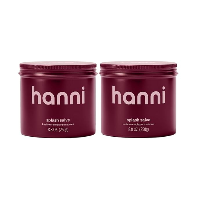 HANNI Splash Salve Body Mask, In-Shower Moisturizer with Coconut, Jojoba, Shea Butter & Glycerin,... | Amazon (US)