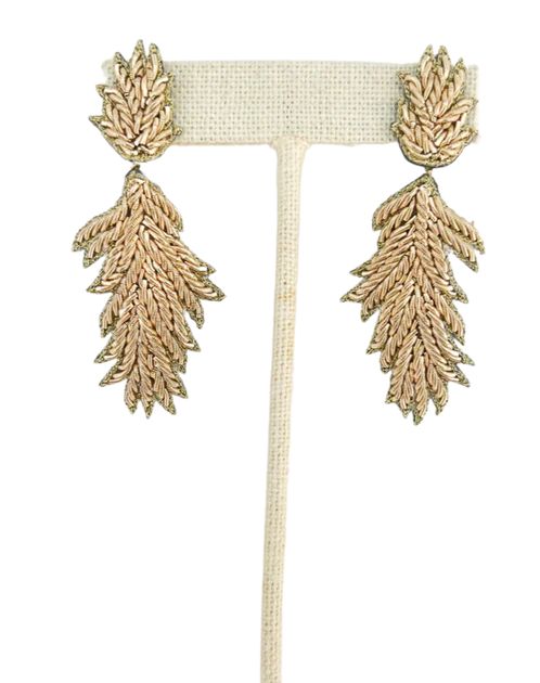 Sophia 203 Jewelry | Feather Earrings | Beau & Ro