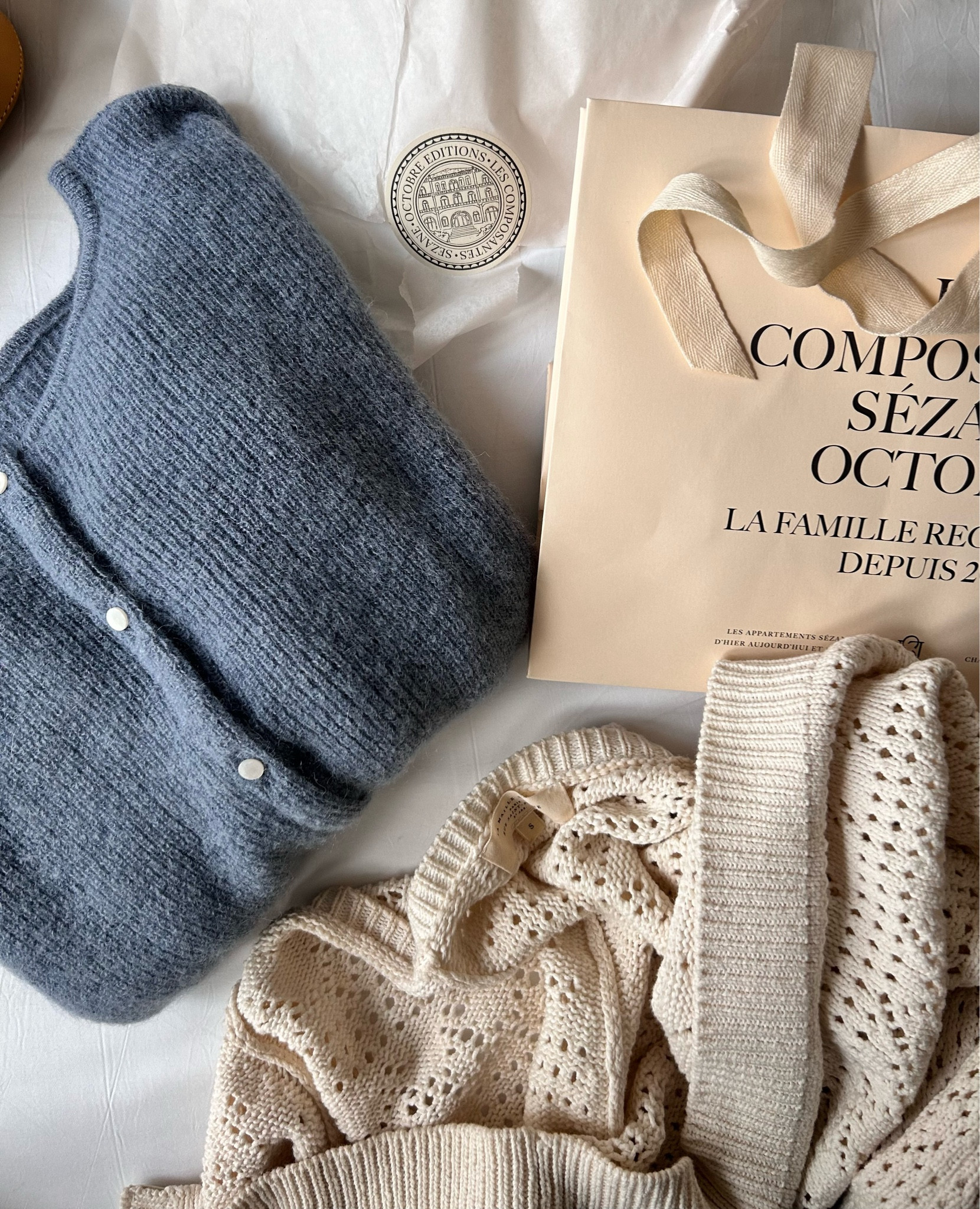 The must have knit cardigan in your closet 💕 comes in so many great colors! I sized down 2 sizes (usually a medium, got an XS)

Sezane lovers, Sezane style, cardigan, sweater season, sweater outfits, cardigan outfit, blue cardigan, dusty blue sweater, knit sweater, sweater details, sweater outfit 

#LTKSeasonal #LTKWorkwear #LTKFindsUnder100
