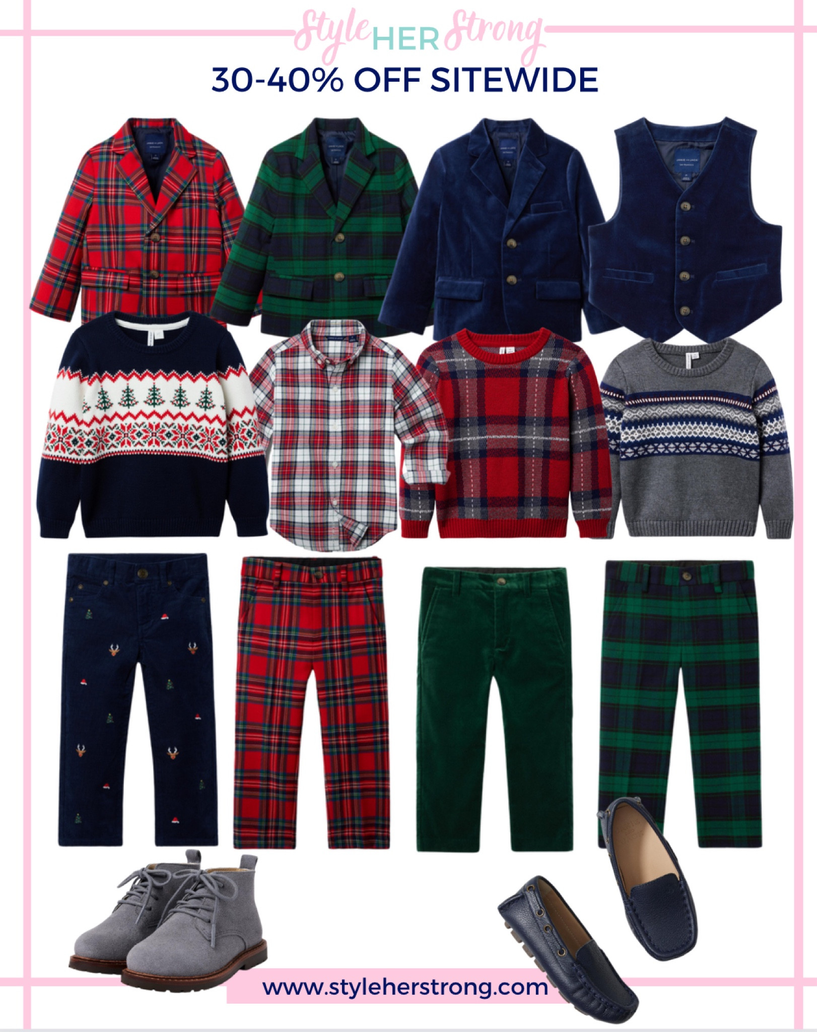 30-40% off boys holiday styles at Janie and Jack 

#LTKkids #LTKCyberWeek #LTKHoliday