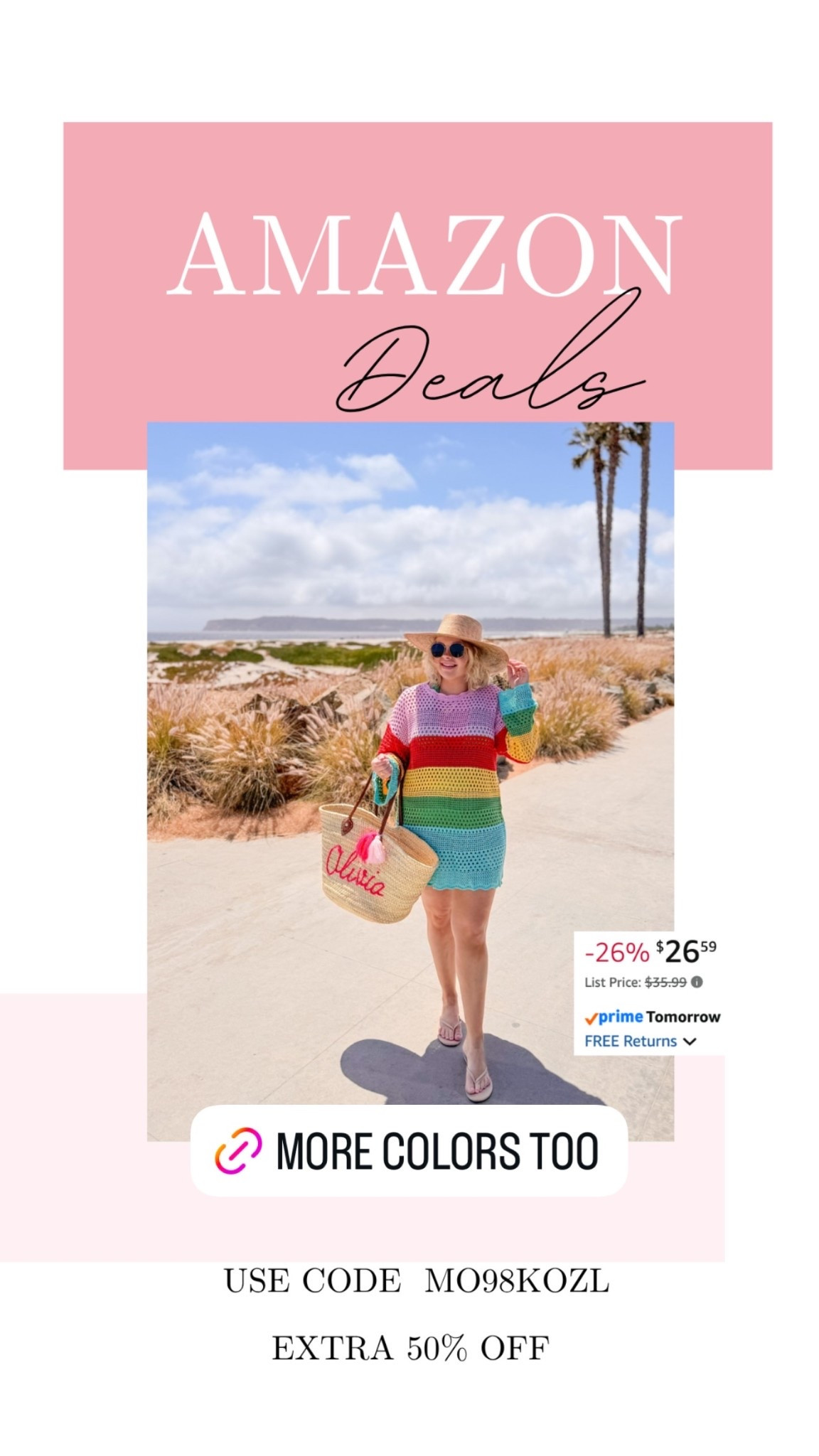 One of my favorite coverups is on deal and comes in several solid colors and stripes like this one!!

#LTKMidsize #LTKSaleAlert #LTKSwim