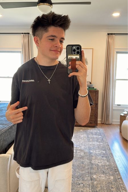 I got this graphic tee from Hollister and my cross-chain necklace is from Amazon! 

#LTKfindsunder100 #LTKmens #LTKMostLoved