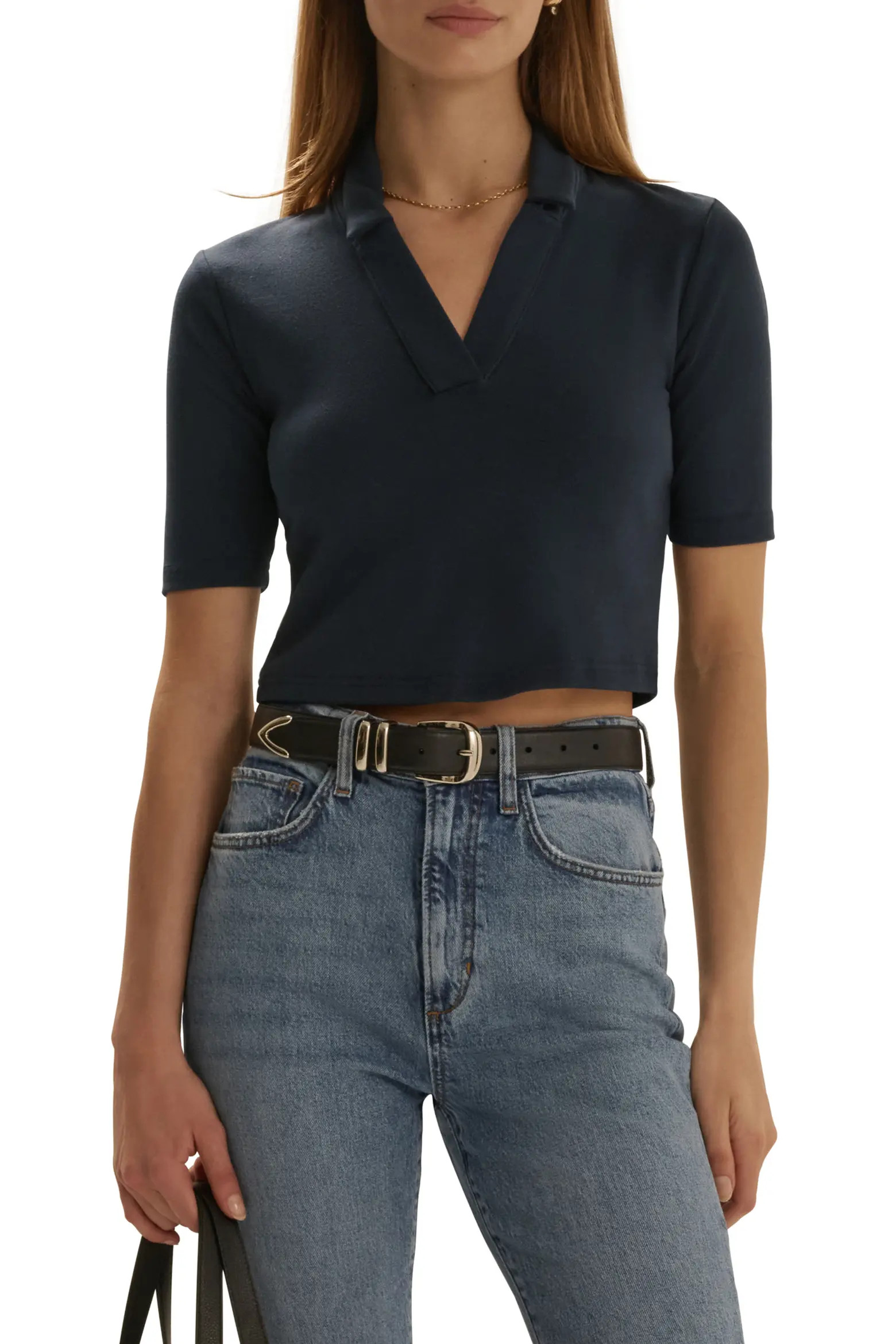 Favorite Daughter The Reading Johnny Collar Polo (Women) | Nordstrom | Nordstrom