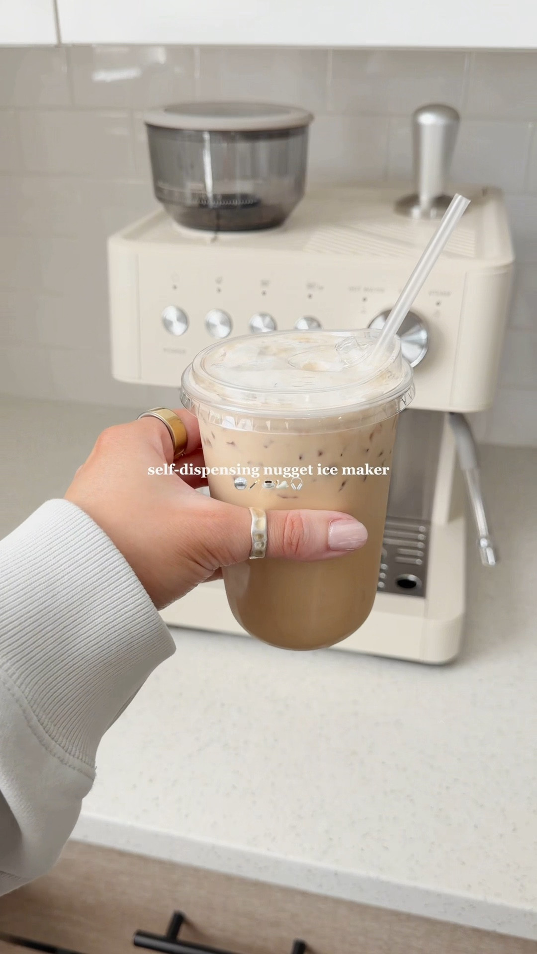 Dispensing Nugget Ice Makerr