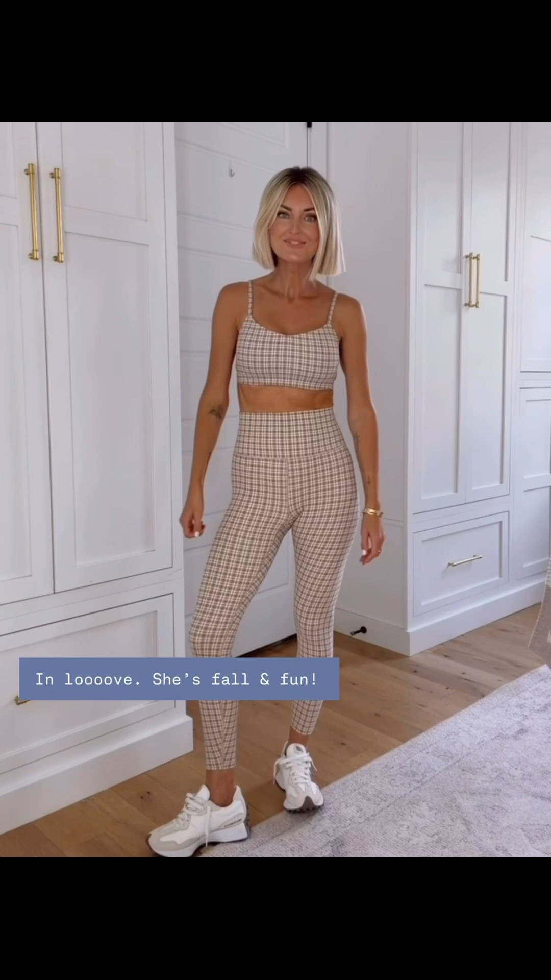 This matching active set is so cute! Will definitely be wearing this to workout in! Wearing my true size!

Loverly Grey, Target, athleisure, activewear, active set, plaid leggings

#LTKSeasonal #LTKActive