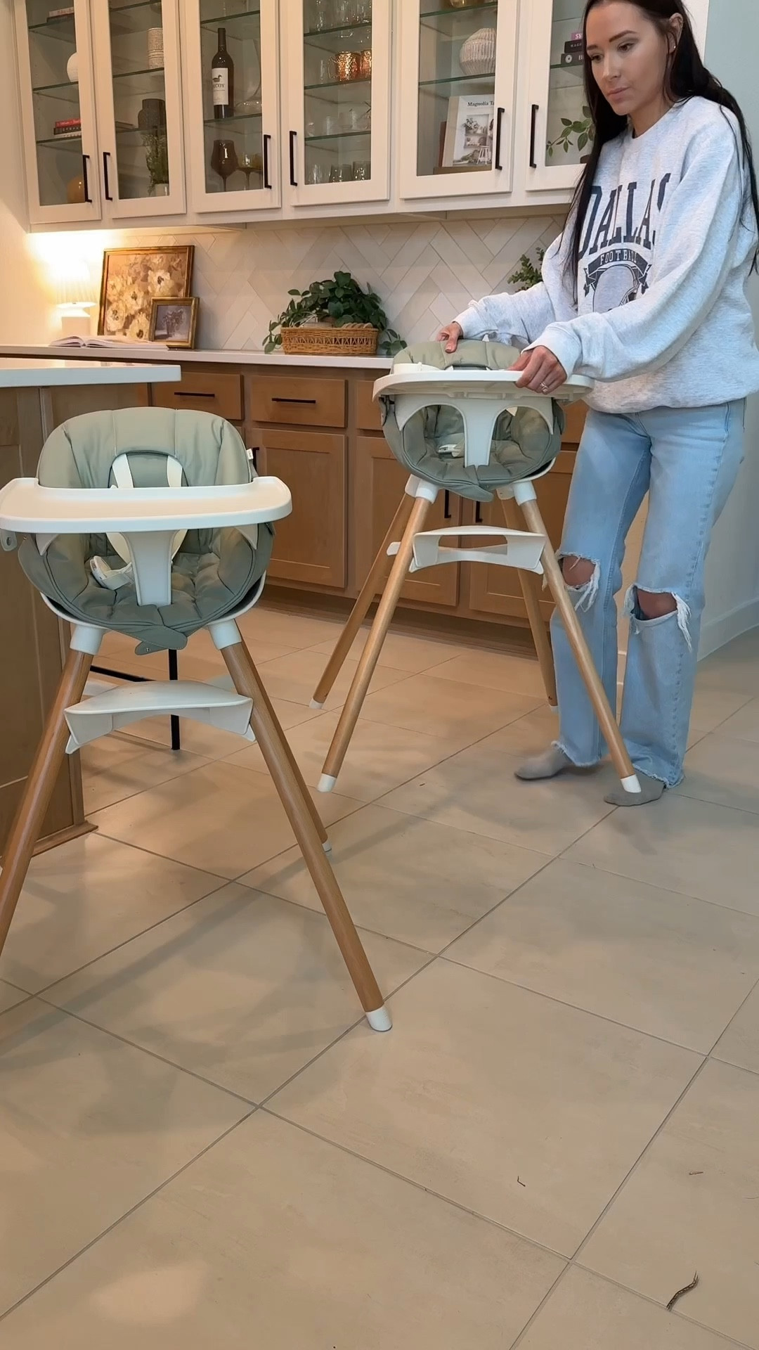 Who said baby items can’t be aesthetic? When you have twins, you have to buy two of everything and honestly if they had an adult chair for mom and dad, I’d buy it too 😂! We love how pretty and functional these are! I got the coconut color with the green washable insert from Lalo! 

#LTKFamily #LTKBump #LTKBaby
