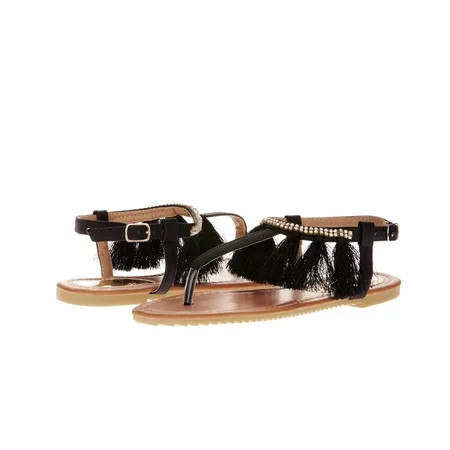 Victoria K Women s Fringe Design sandals | Walmart (US)