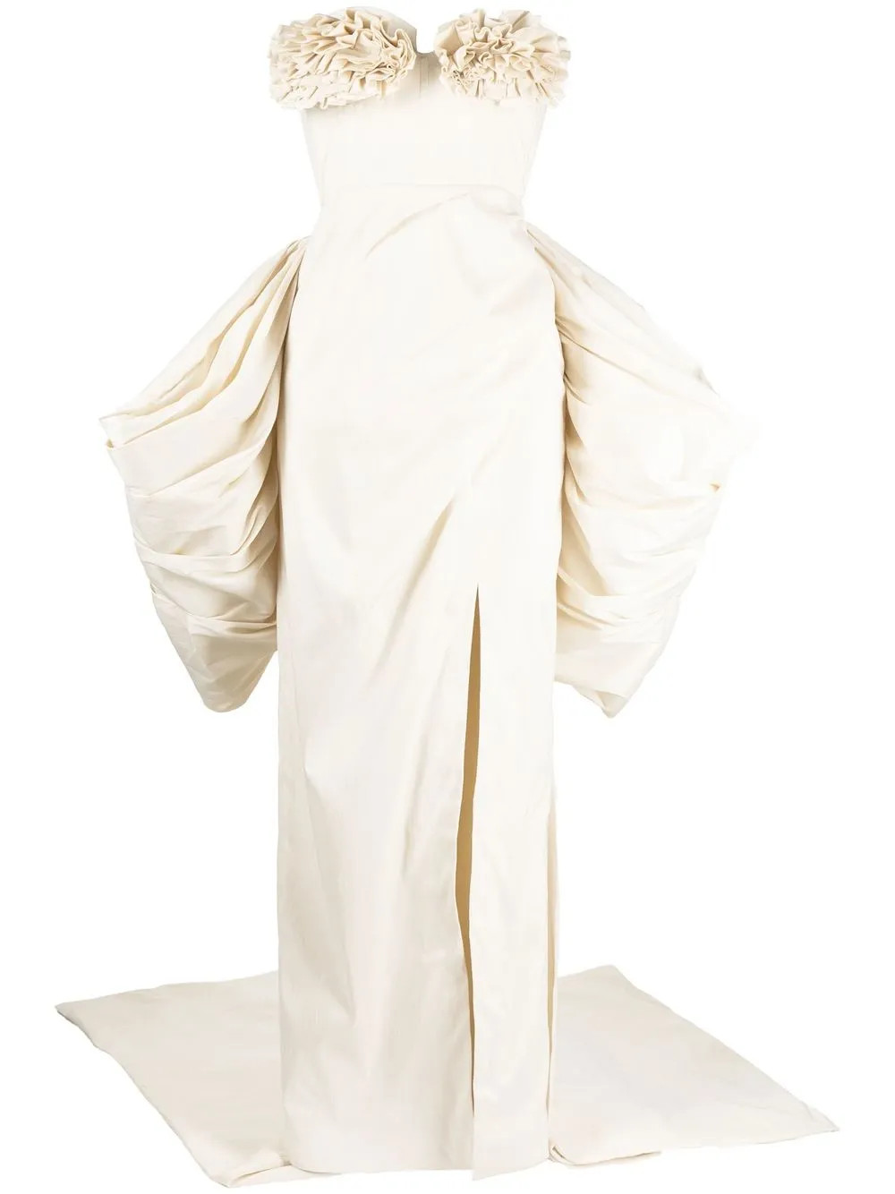 Romy strapless gown | Farfetch Global