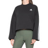 Click for more info about adidas 3-Stripe DK Crop Sweatshirt (For Women)