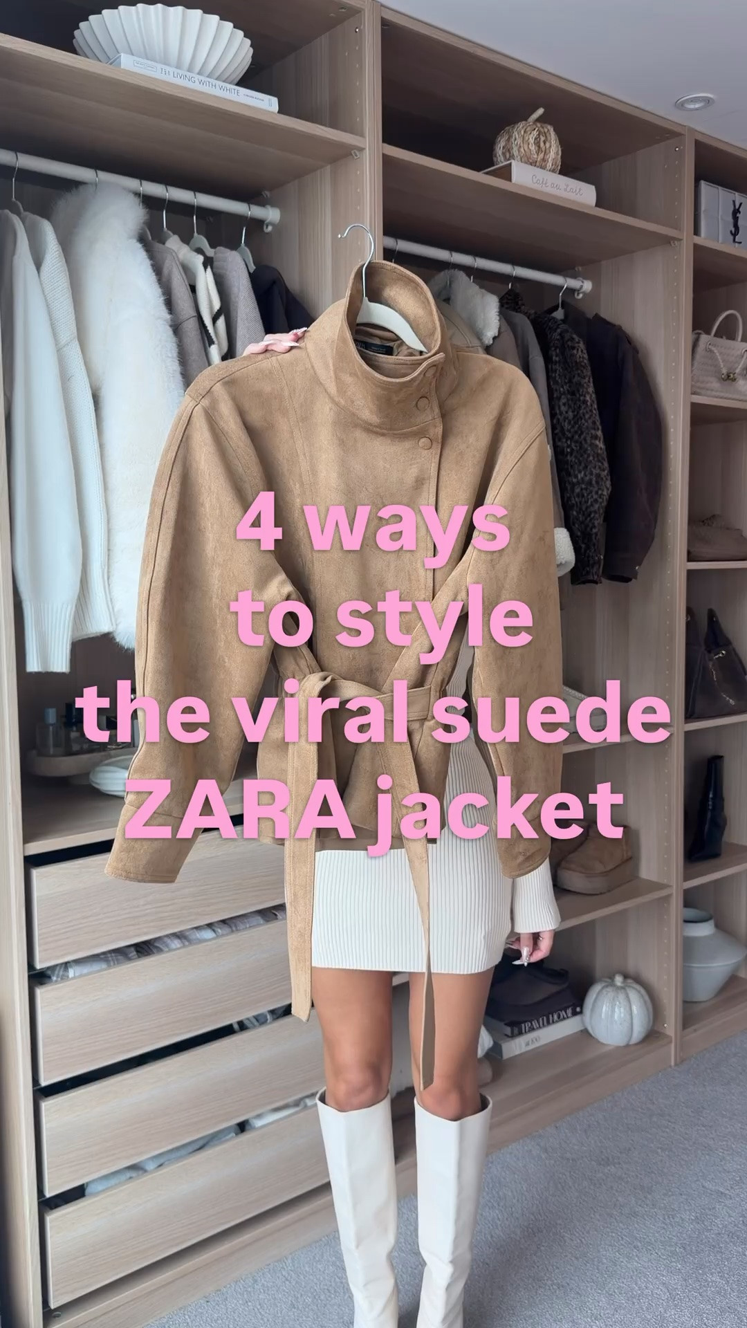 styling that viral suede zara jacket we all love!!! 🤎🤎🤎

#LTKautumn #LTKstyletip #LTKpetite