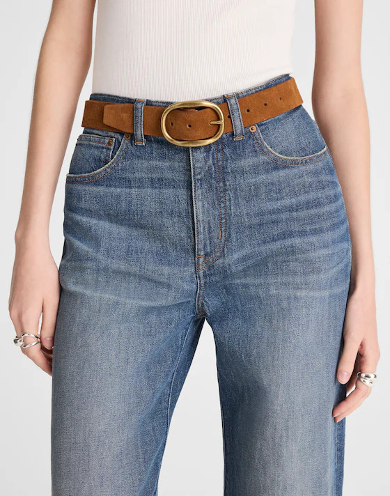 Oval-Buckle Belt | Madewell | Madewell