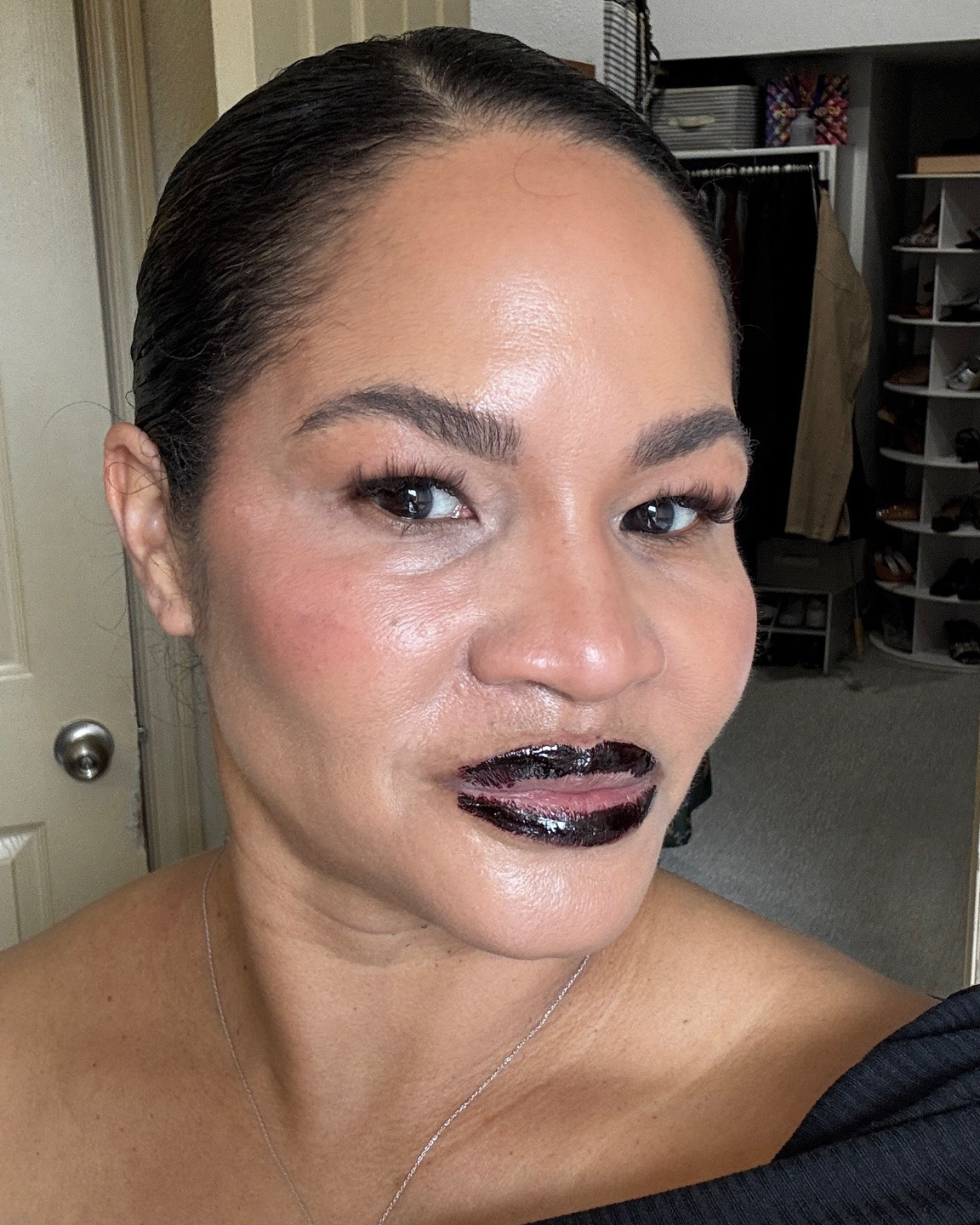 How it started and ended! This lip stain is so good!!

#LTKOver40
