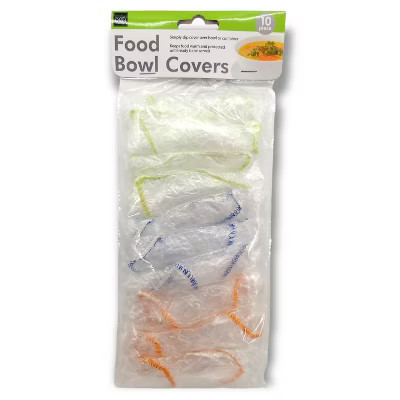 Handy Housewares 10-Piece Reusable Fitted Food Bowl Cover Set - Includes 3 Sizes Fitting From 7" to 14" Bowls  1 Set | Target