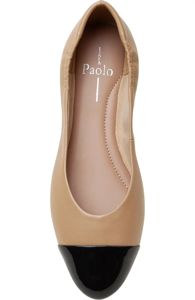 Linea Paolo Nolan Cap Toe Ballet Flat (Women) | Nordstrom | Nordstrom