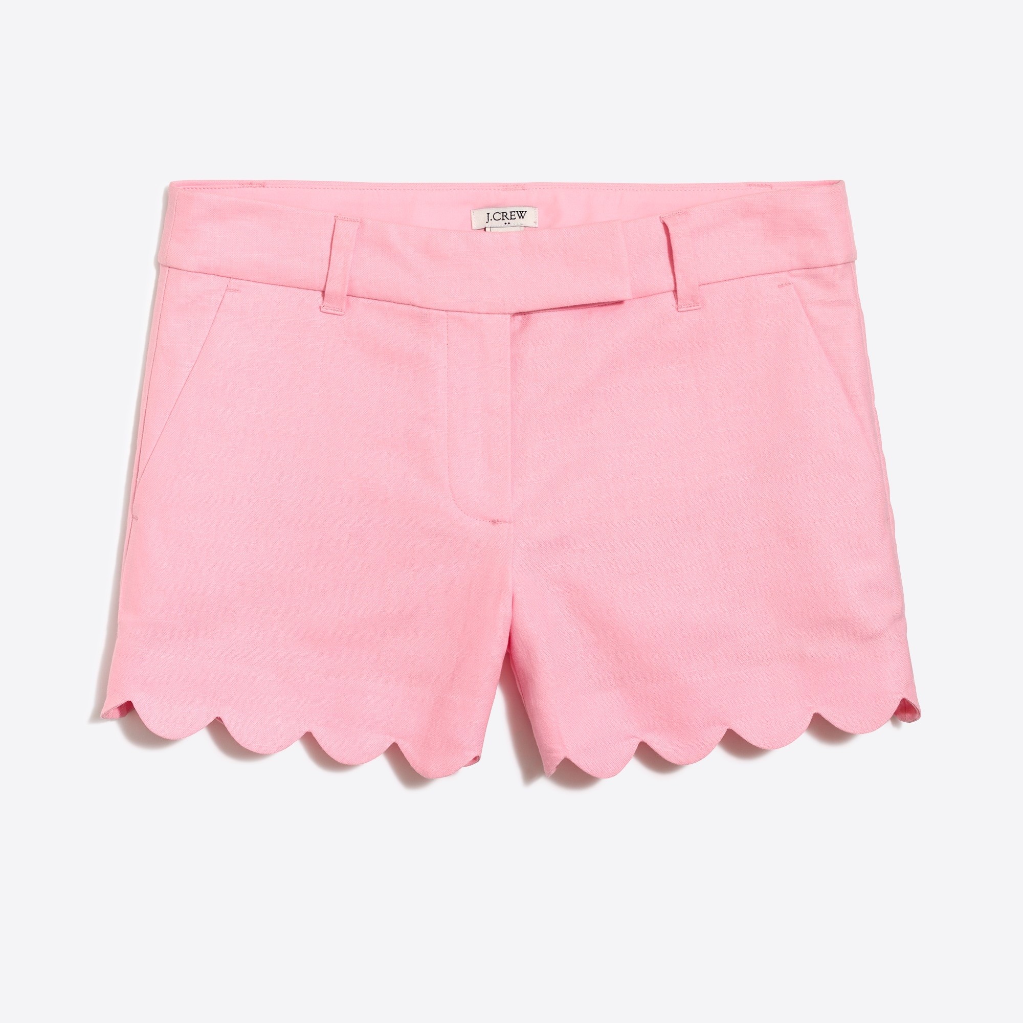 4" scalloped short | J.Crew Factory