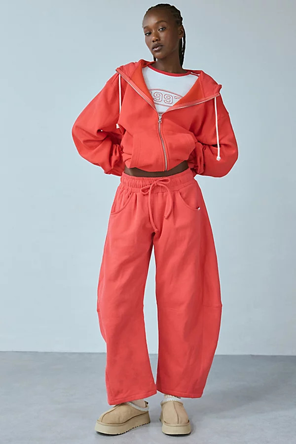 Out From Under Essential Barrel Leg Sweatpant | Urban Outfitters (US and RoW)