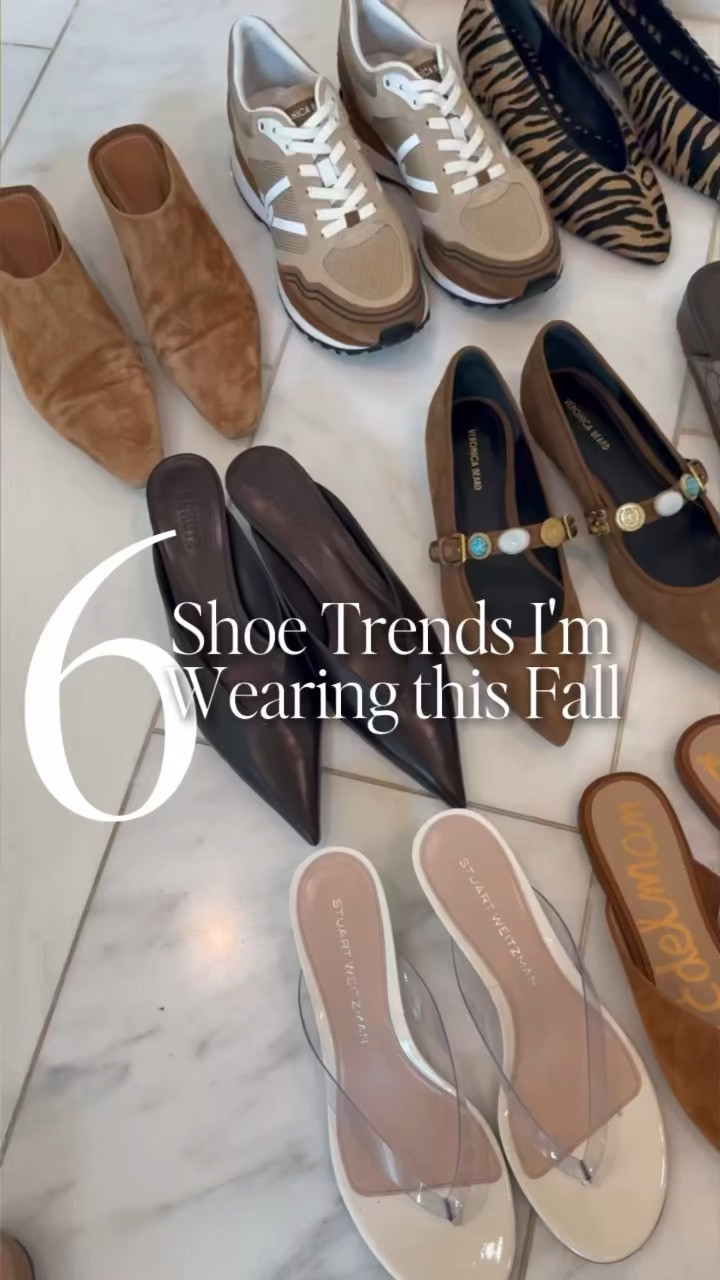 The top 6 show trends I’m wearing this fall! Suede, flats, mules, sneakers and more… all my favorites

#LTKSeasonal