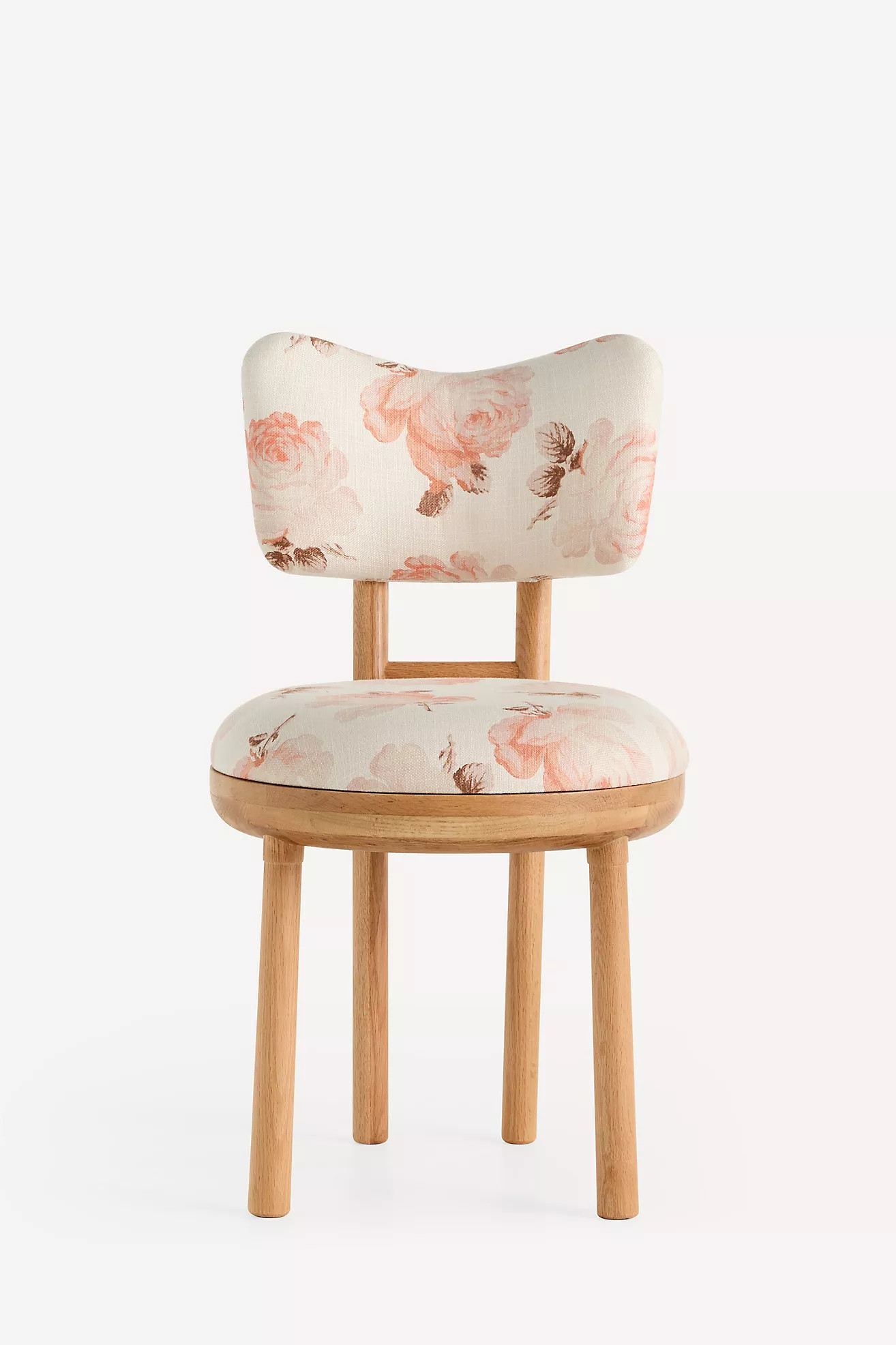Irie Printed Oak Wood Dining Chair | Anthropologie (US)