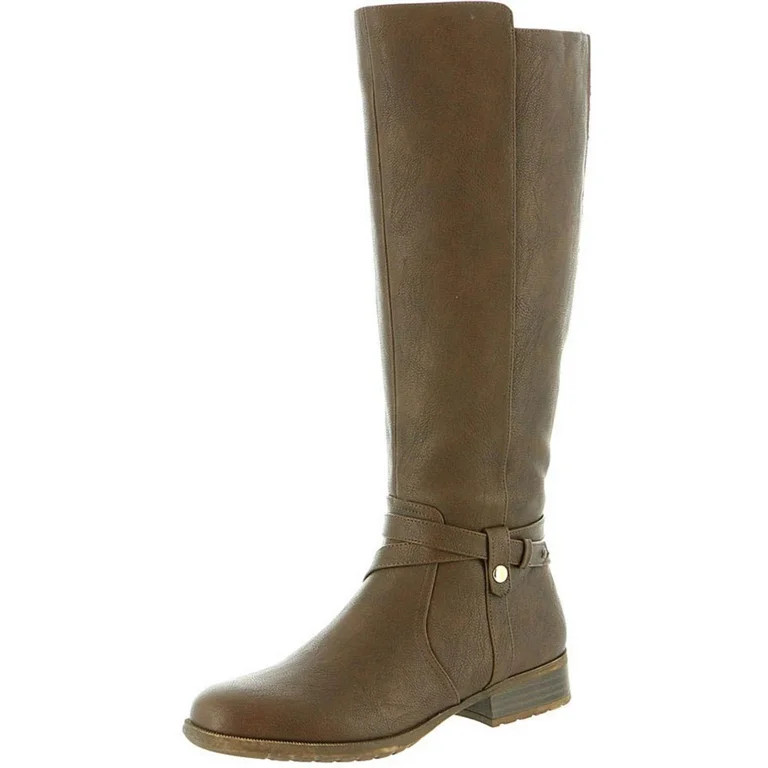 LifeStride Womens Xtrovert Faux Leather Tall Knee-High Boots | Walmart (US)