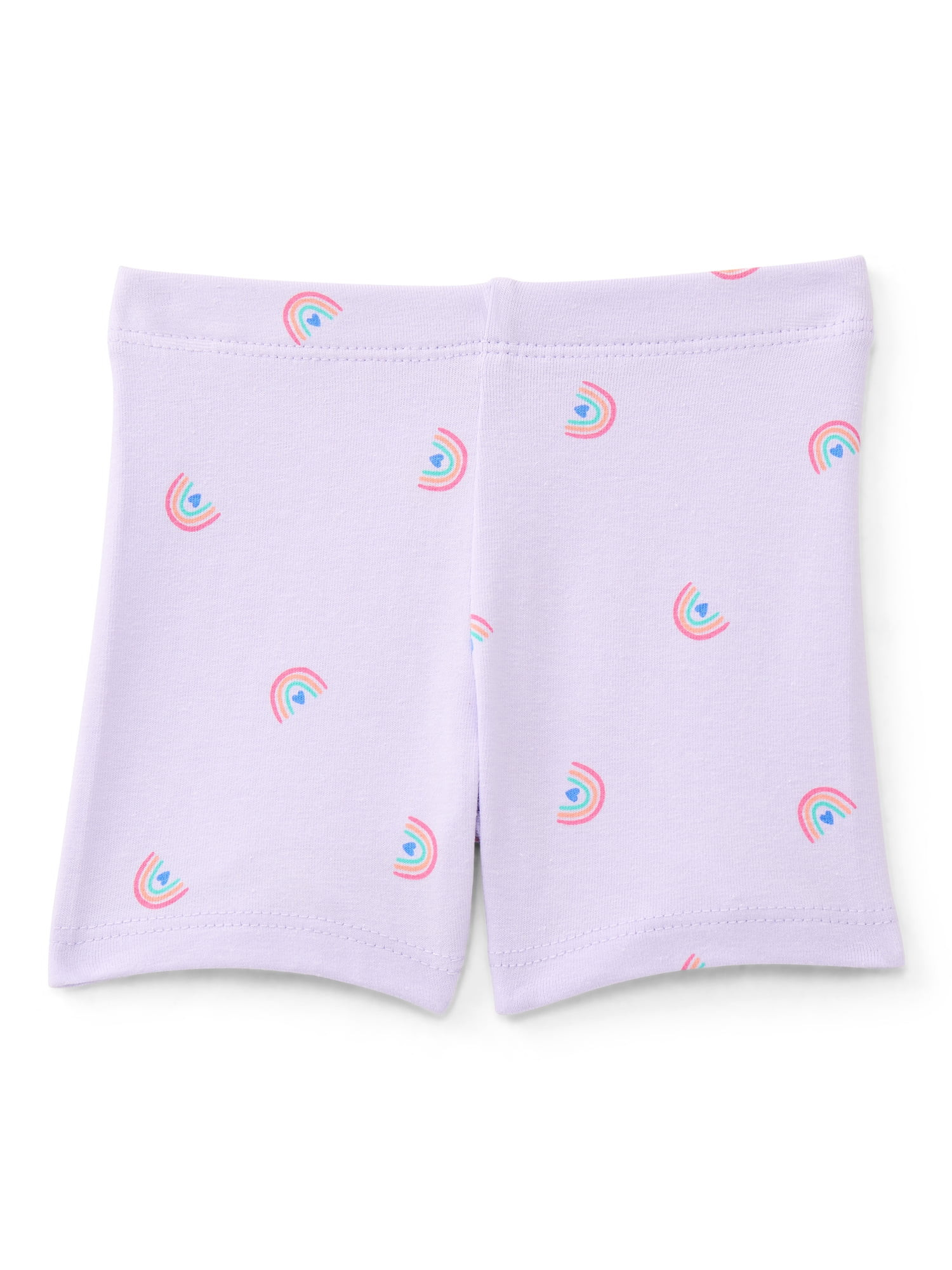 Wonder Nation Baby Girls Bike Shorts, Sizes 0M-24M | Walmart (US)