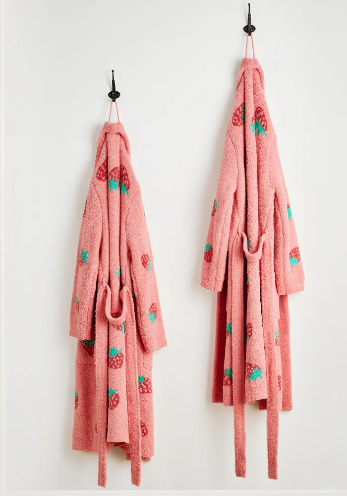 Strawberry Buttery Robe- Women's | The Styled Collection
