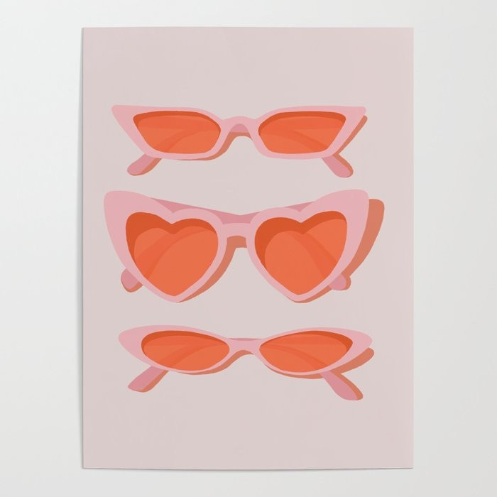rose tinted Poster | Society6