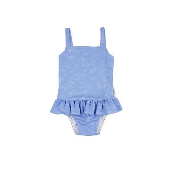 Seas the Day Swimsuit-Periwinkle | NANTUCKET KIDS
