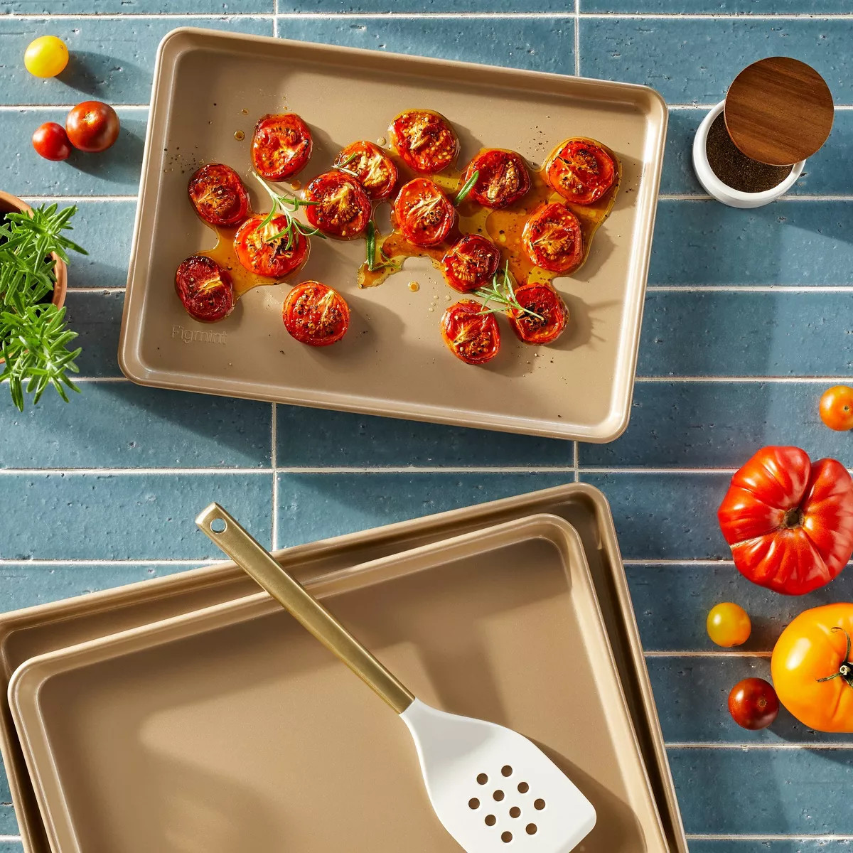 3pc Nonstick Baking Sheet Set - Figmint™ | Target