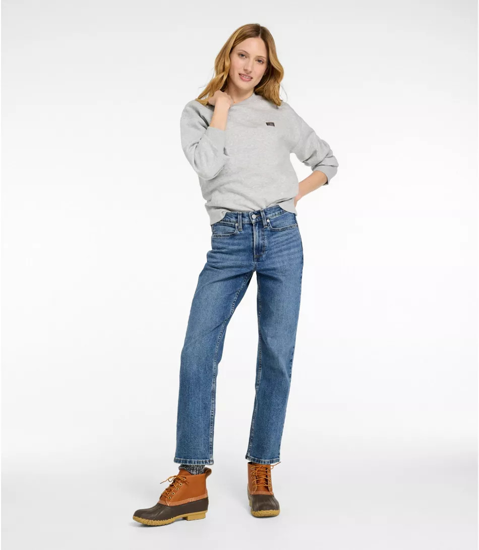 Women's 207 Vintage Jeans, High-Rise Stovepipe Ankle | L.L. Bean
