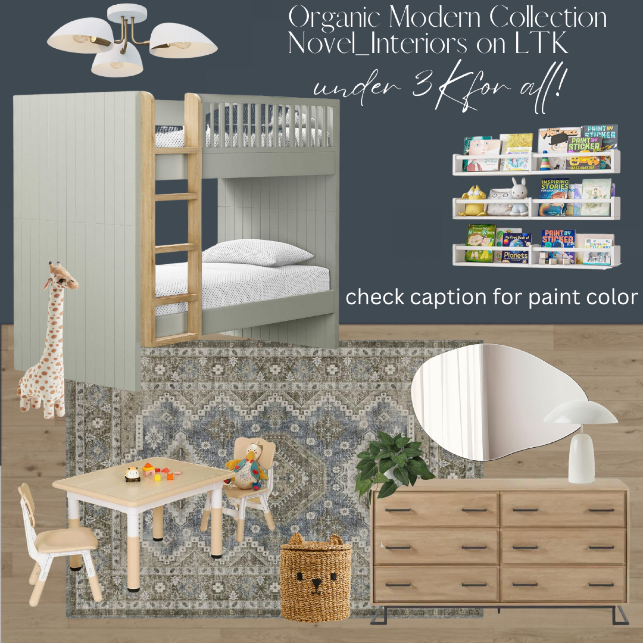 An adorable modern organic kid’s room for under 3K!

#LTKbaby #LTKhome #LTKkids