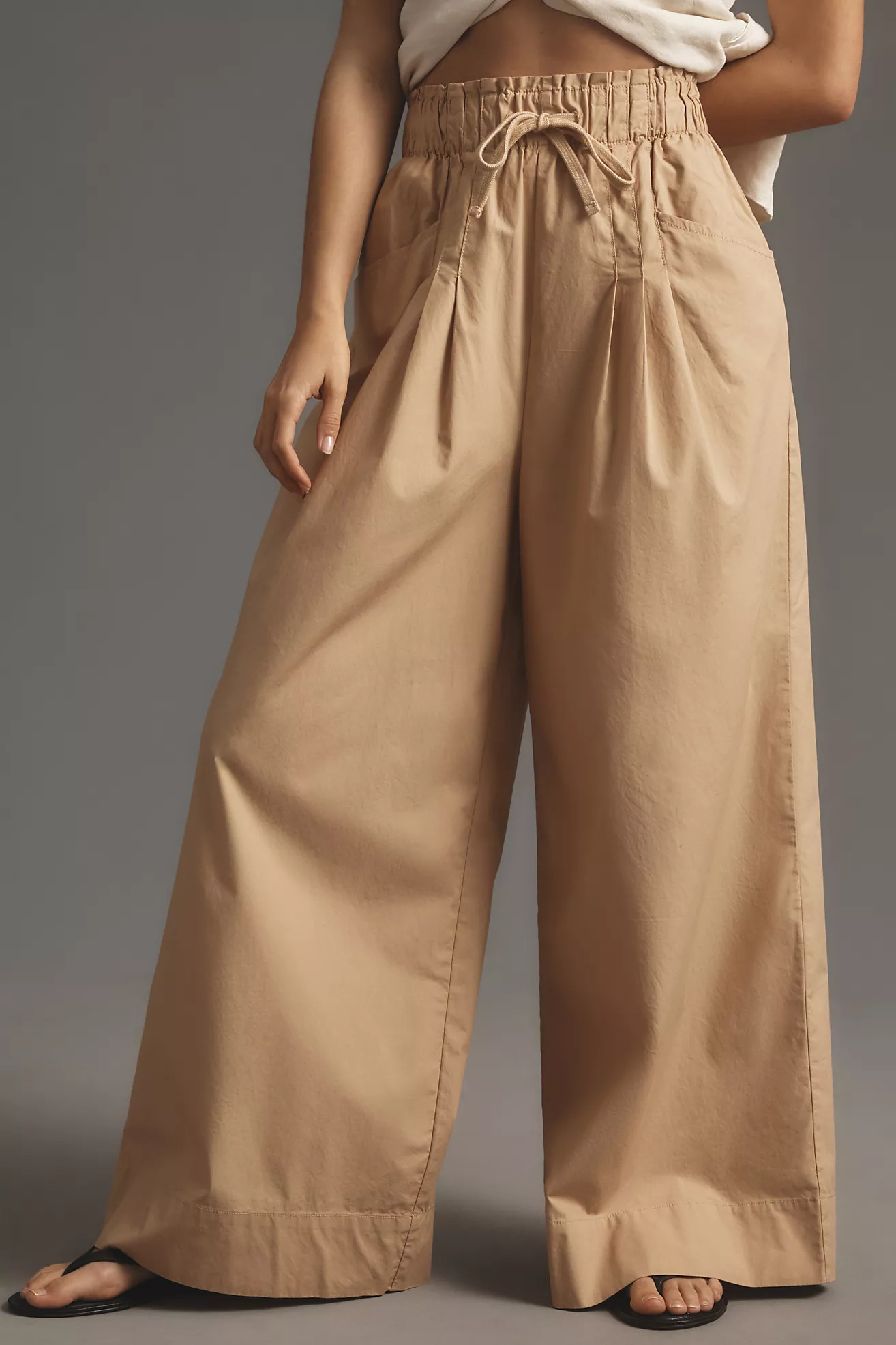 Maeve Skirty Utility Wide-Leg Pants | Anthropologie (US)