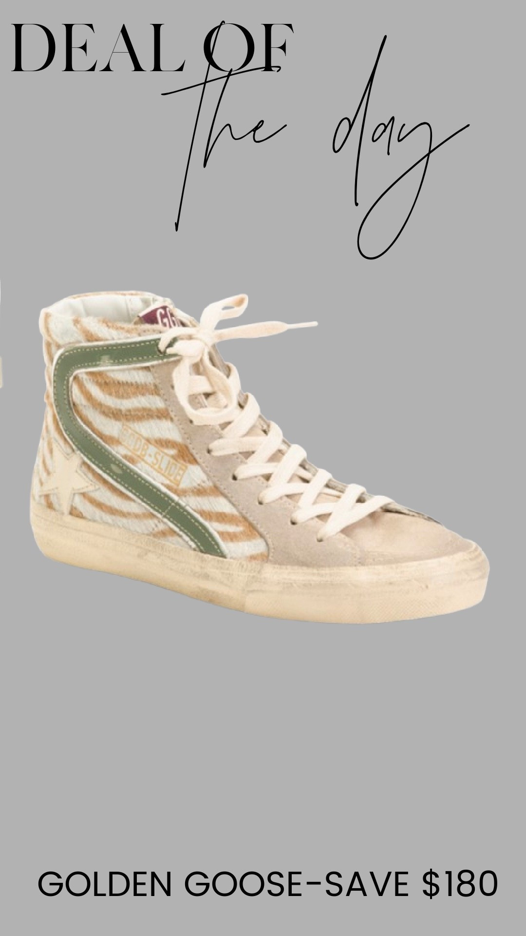 Golden Goose for less.
A neutral pair you’ll wear on repeat — casual, comfortable, and effortlessly cool. Love finding classic styles on sale, especially when you can save $180 🤍

#LTKBeauty #LTKU #LTKActive