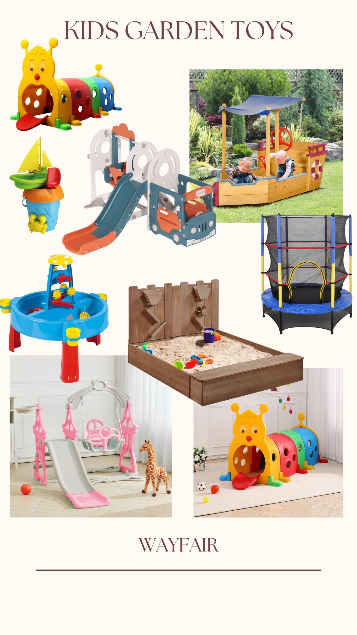 Kids garden toys to keep the little ones occupied over the Easter break ❤️ All from Wayfair ad

Garden toys, garden furniture, kids toys, kids garden furnituree

#LTKuk #LTKspring #LTKkids
