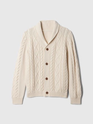 Kids Cable-Knit Cardigan | Gap Factory
